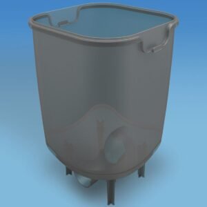 Replacement Hopper for Cat Mate C3000 and Dog Mate D3000 Dry Food Feeders