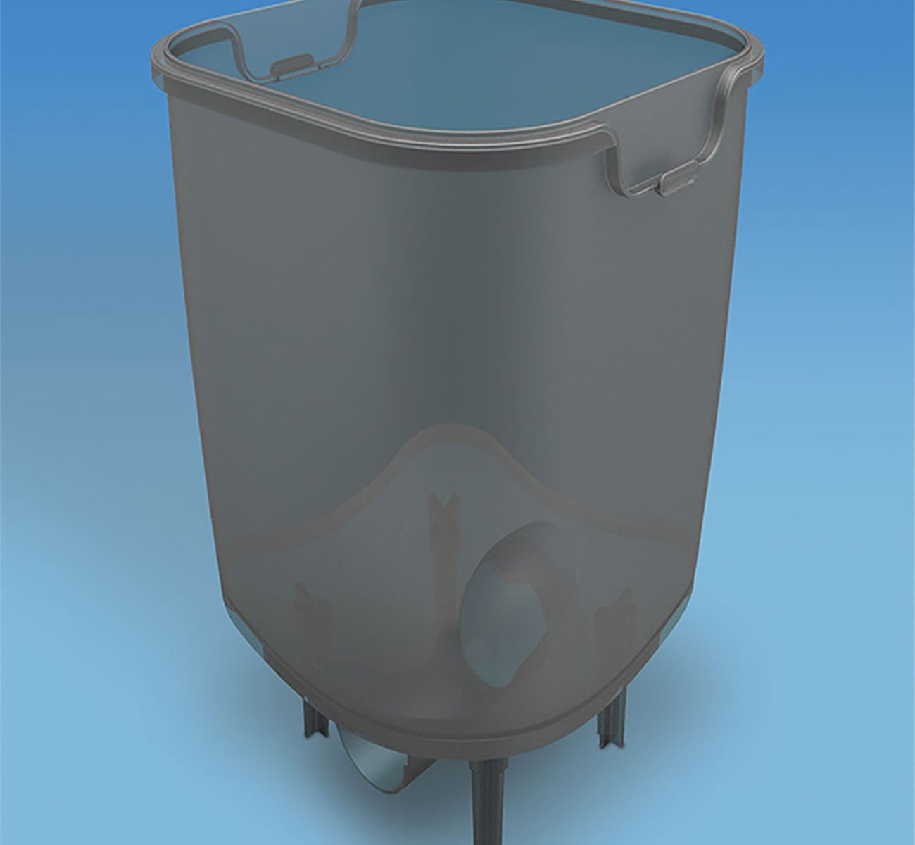 Replacement Hopper for Fish Mate P7000 Pond Fish Feeder