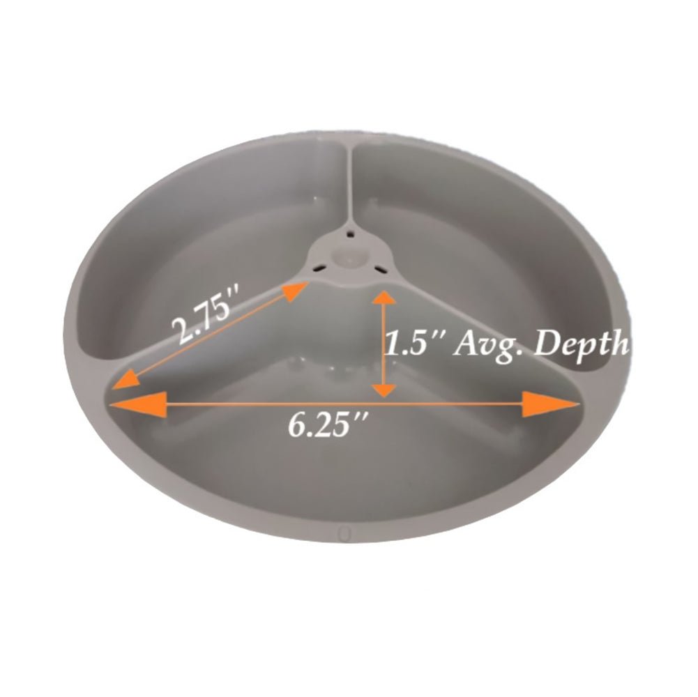 Replacement Bowl for Three Meal Automatic Pet Feeder