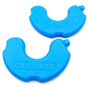 Cat Mate Replacement Ice Packs for Three Meal Automatic Feeder, Pack of 2