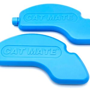 Cat Mate Replacement Ice Packs for Five Meal Automatic Feeder, Pack of 2