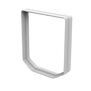 Cat Flap Tunnel Adapter for 360 and 358 Cat Flaps, White