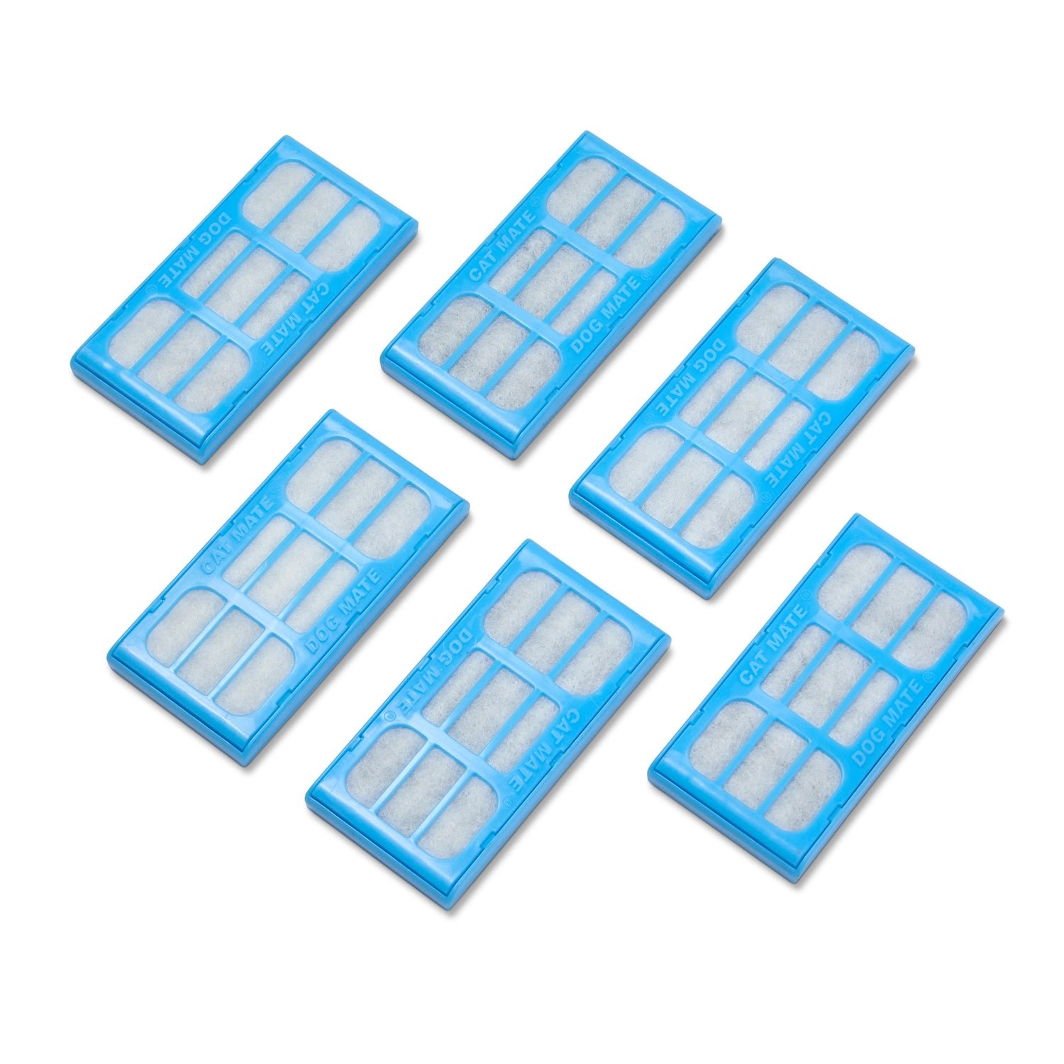 Dual Action Replacement Filter Cartridges, Pack of 6