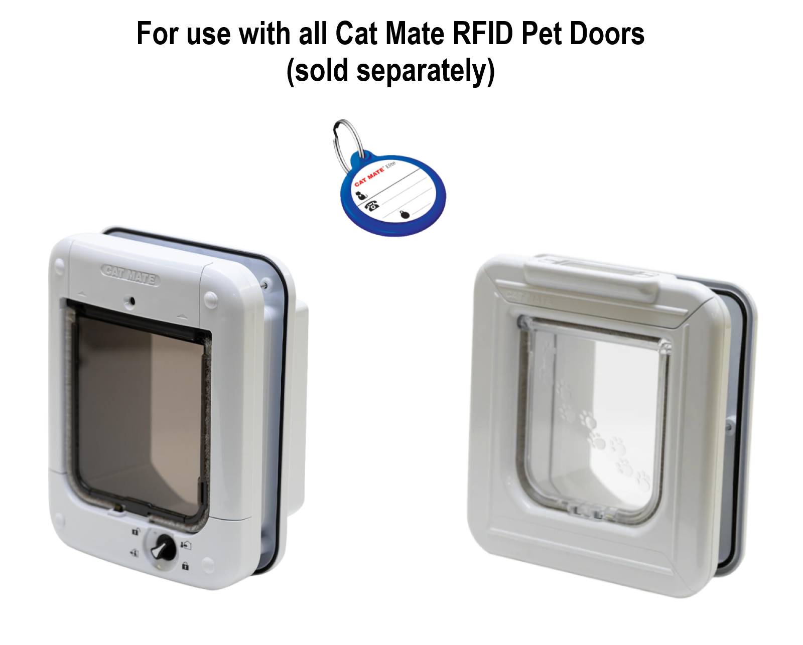 Cat Mate Collar Worn Pet ID Disc