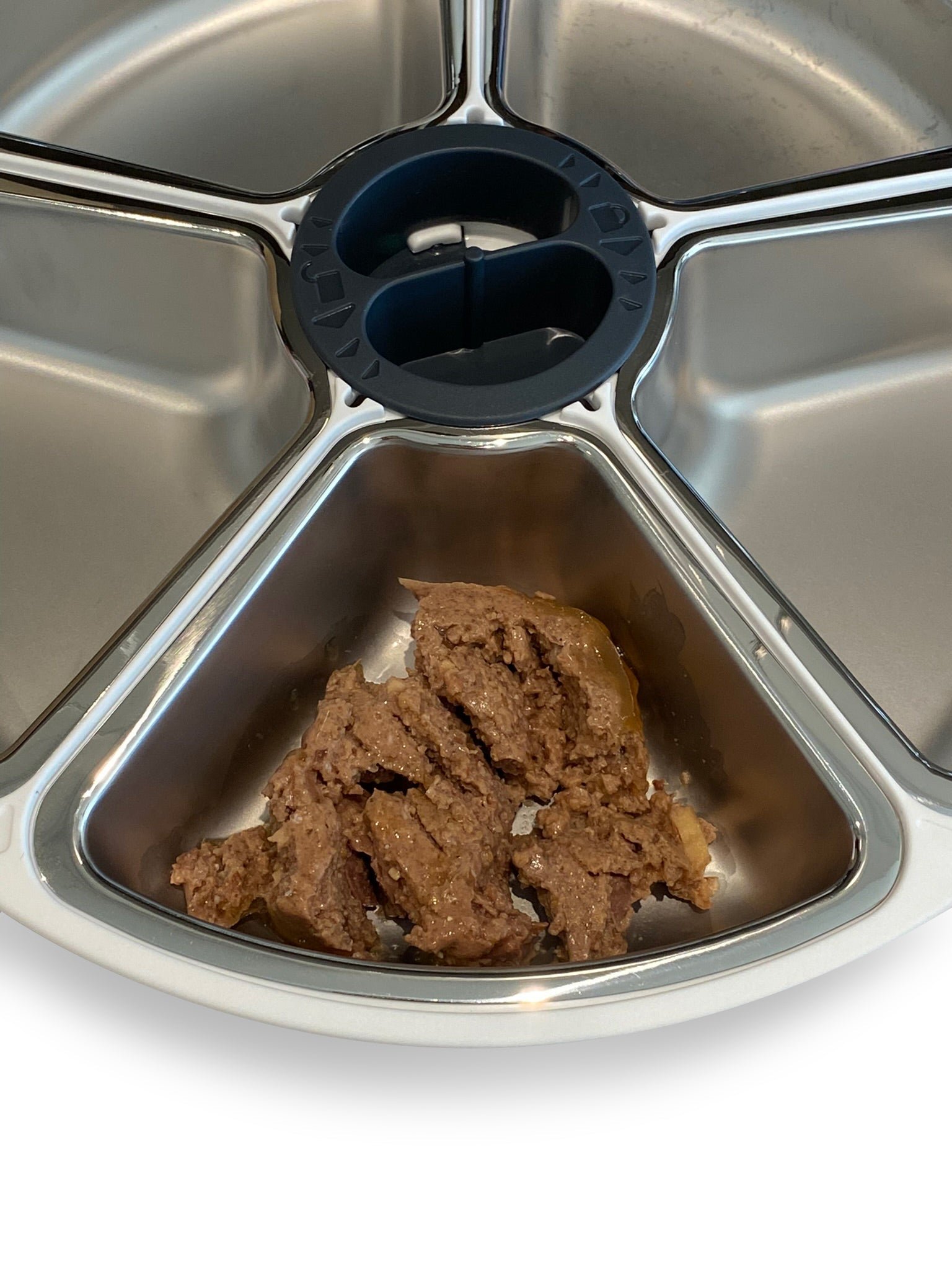 Stainless Steel Bowl Inserts for Five Meal Automatic Pet Feeder, Pack of 5